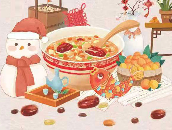 过了腊八就是年